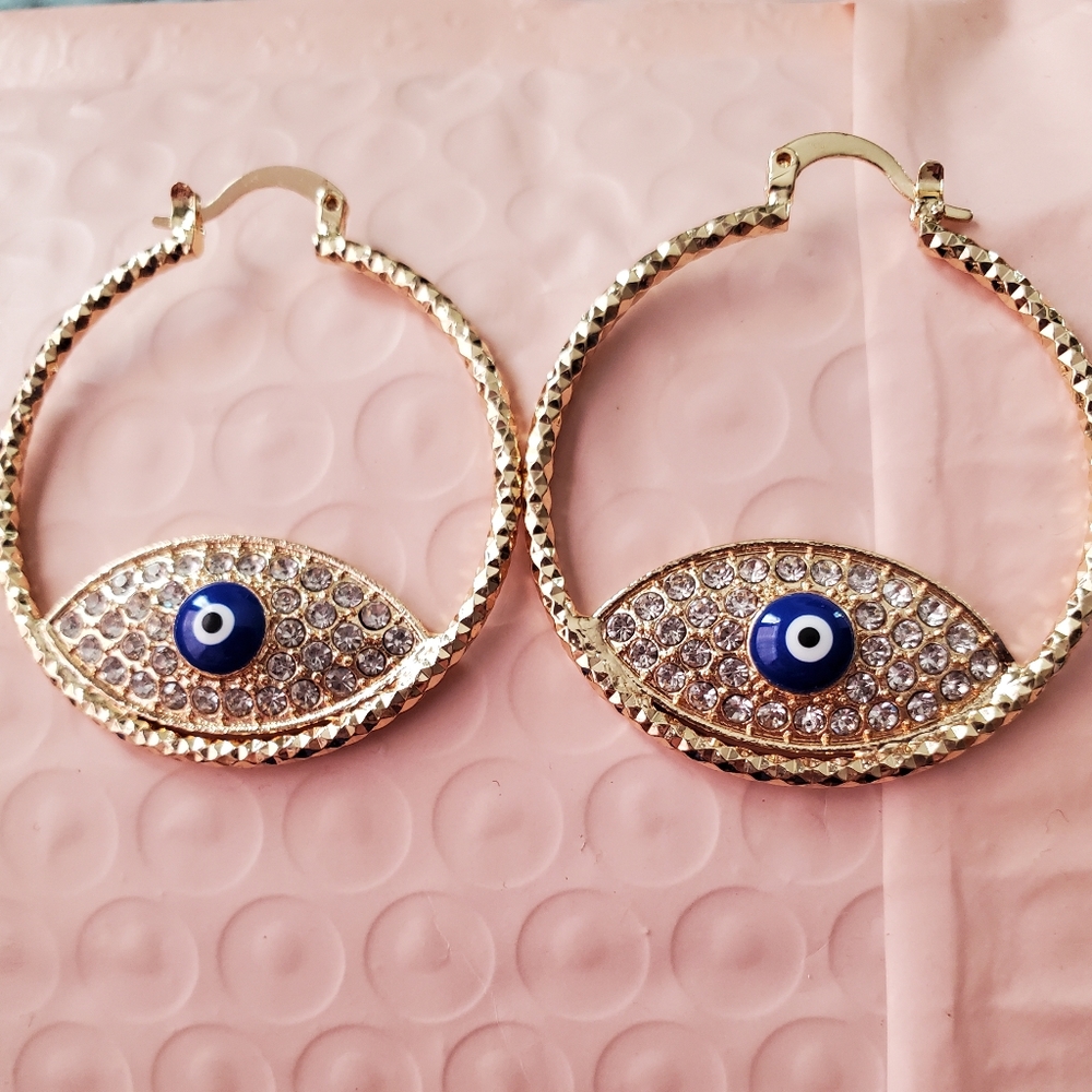 Hoop earrings